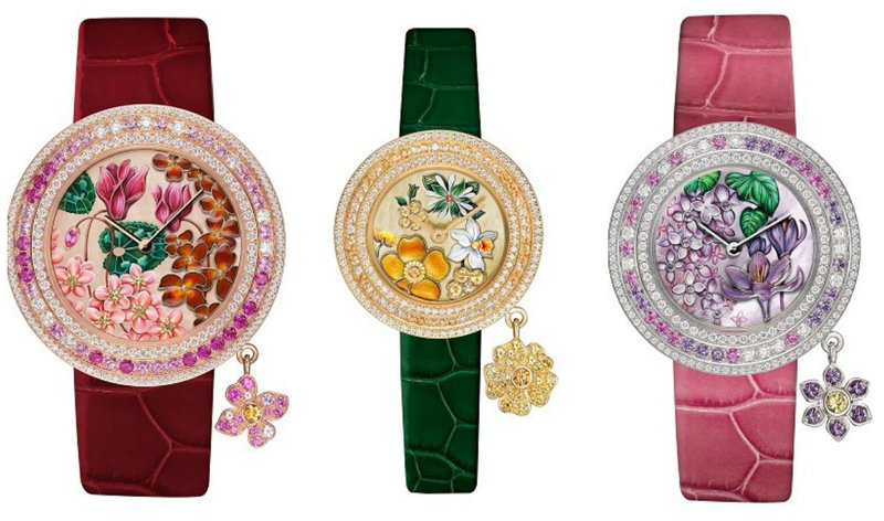 ساعات تشارمز إكسترا أوردينير تنطق بلغة الزهور